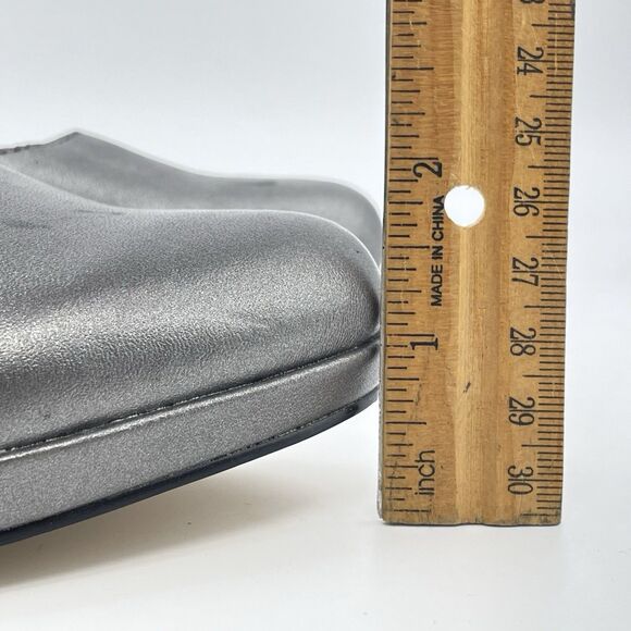 Adrienne Vittadini Parma Ankle Strap Pumps Women's 9.5M Dark Silver Career - Picture 10 of 16